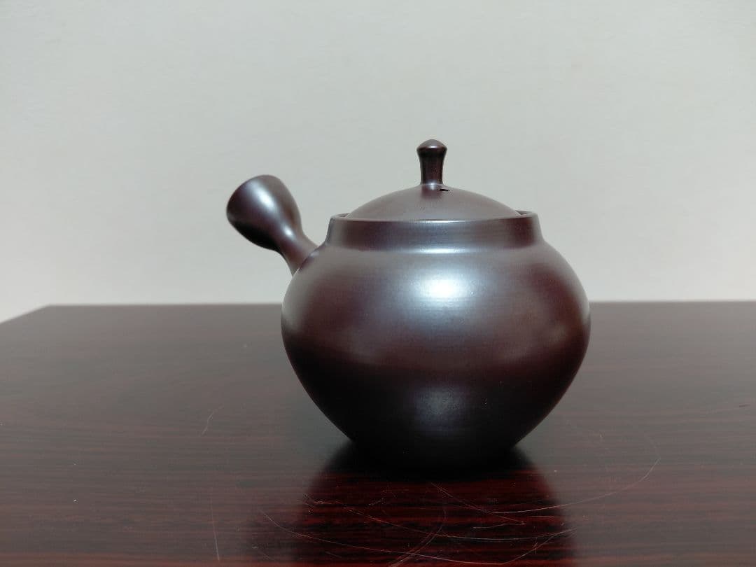 萬古焼 在銘 急須 煎茶道具