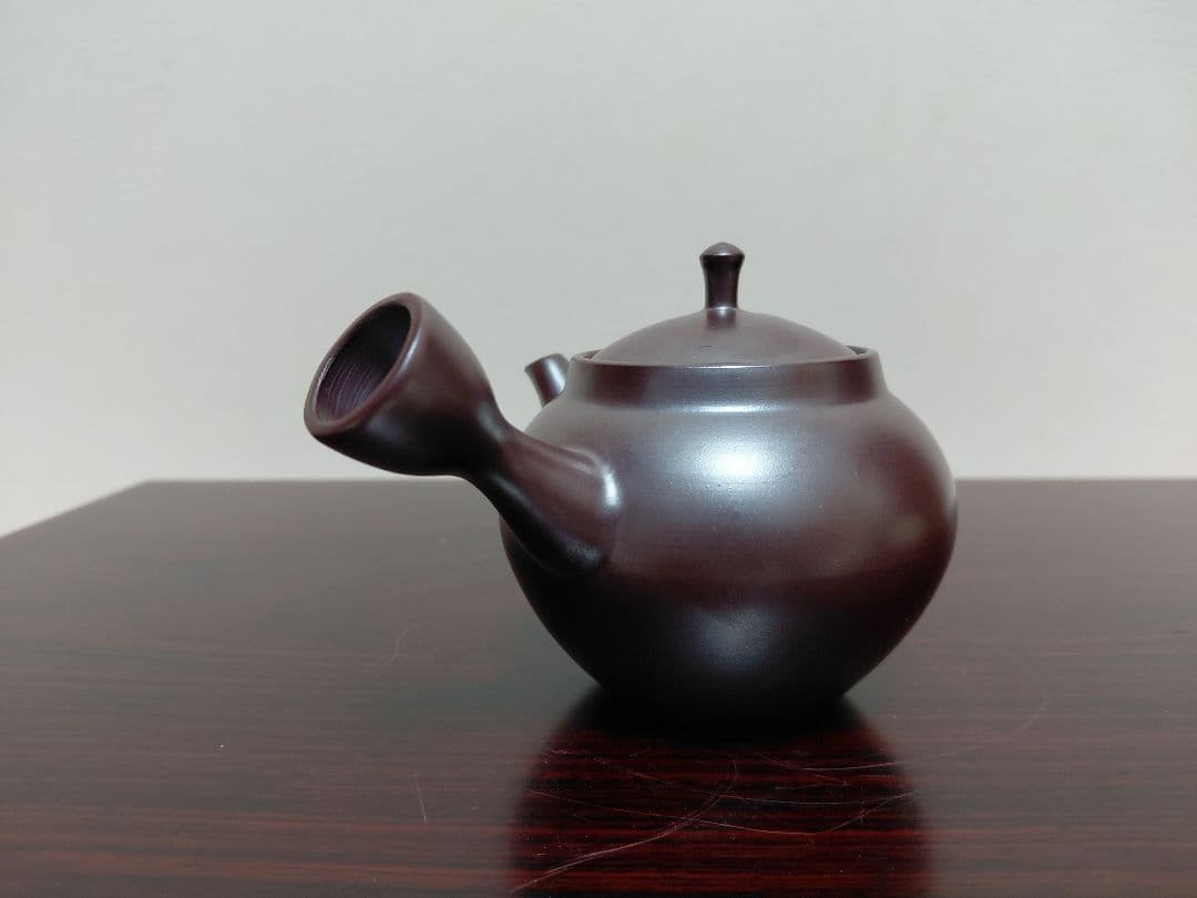 萬古焼 在銘 急須 煎茶道具