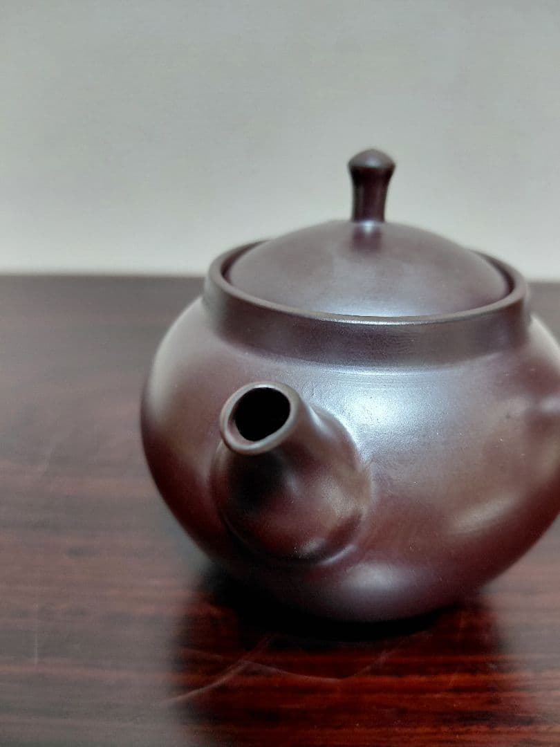 萬古焼 在銘 急須 煎茶道具