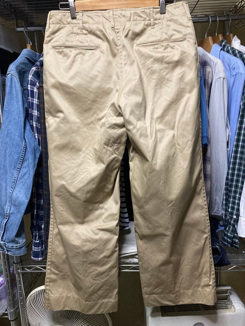 美品！アットラスト チノ トラウザーズ ブッチャープロダクト バズリクソンズ