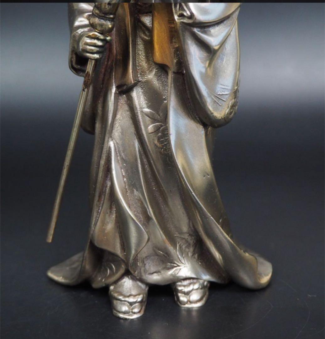 送料無料　銅製高砂置物　夫婦円満、長寿　縁起物