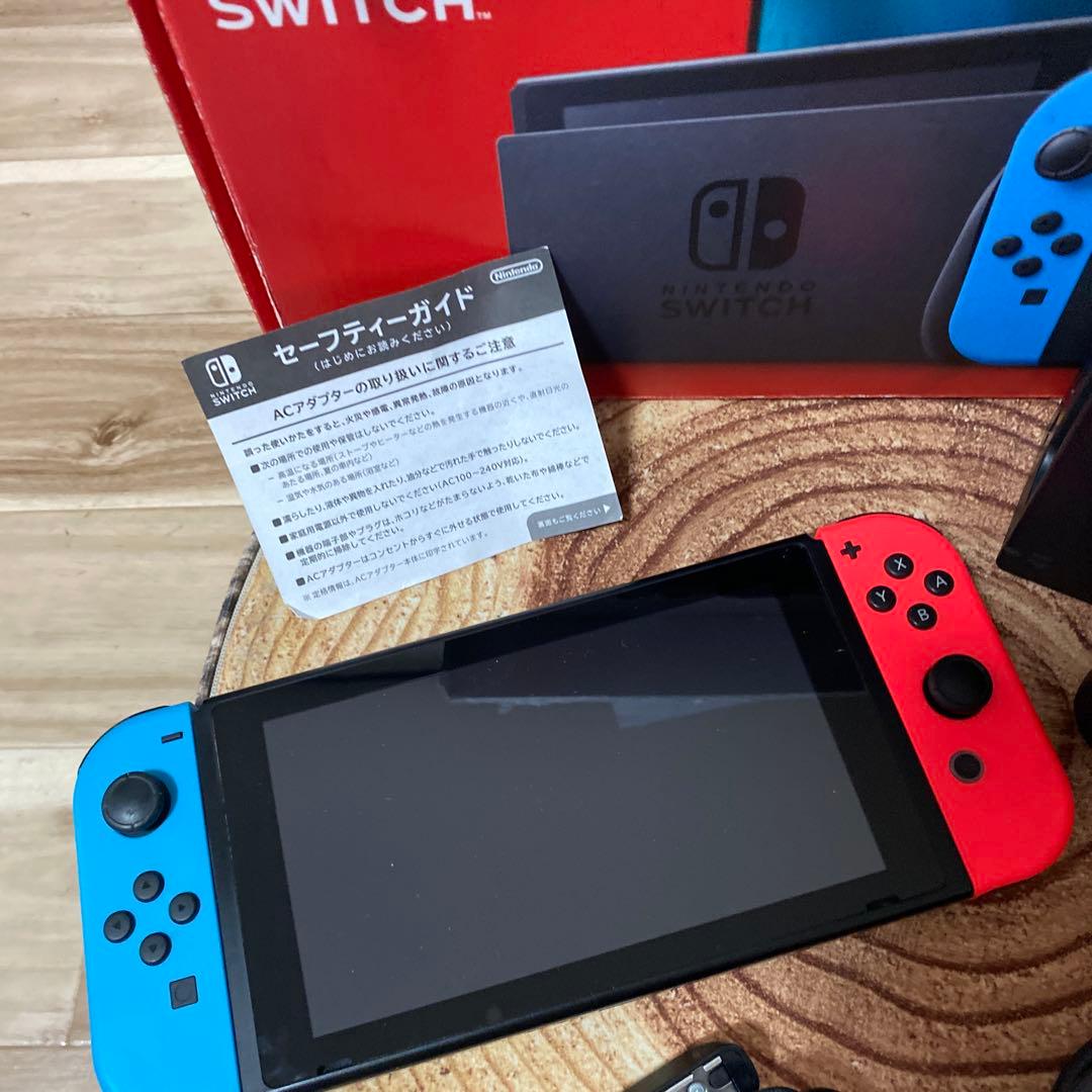 Nintendo Switch ニンテンドースイッチ本体　ネオン ⑤