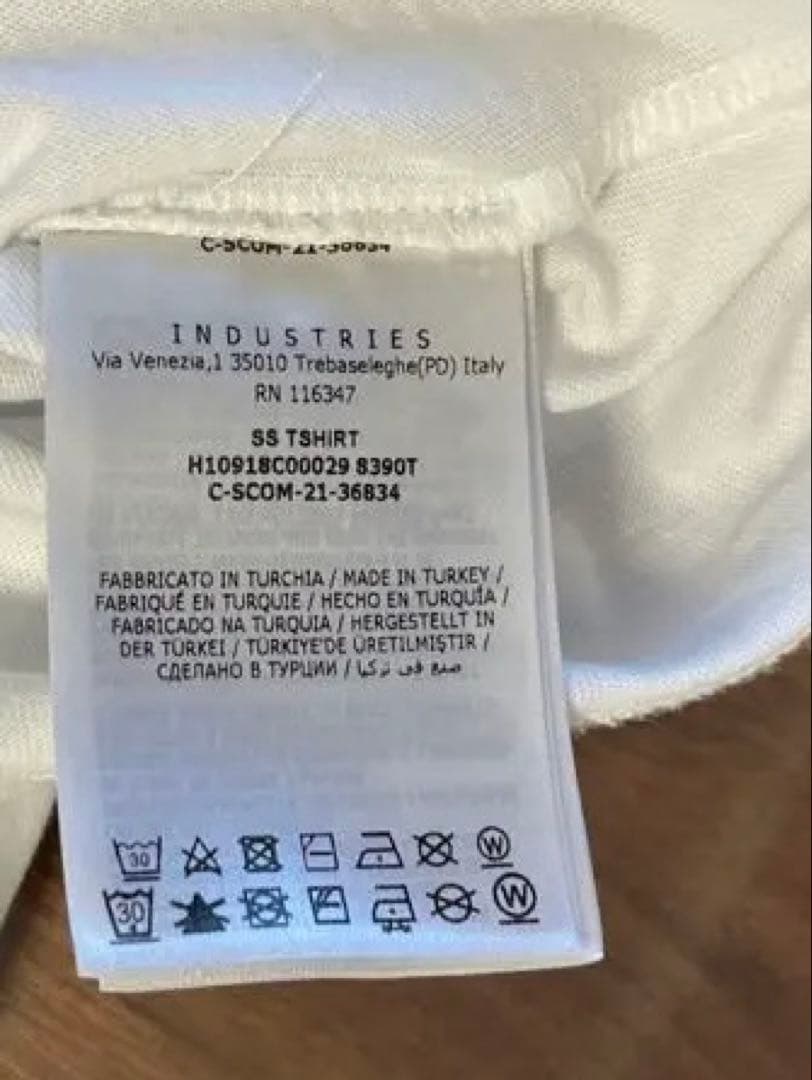 極美品！MONCLER ロゴプリント Tシャツ 1952年設立