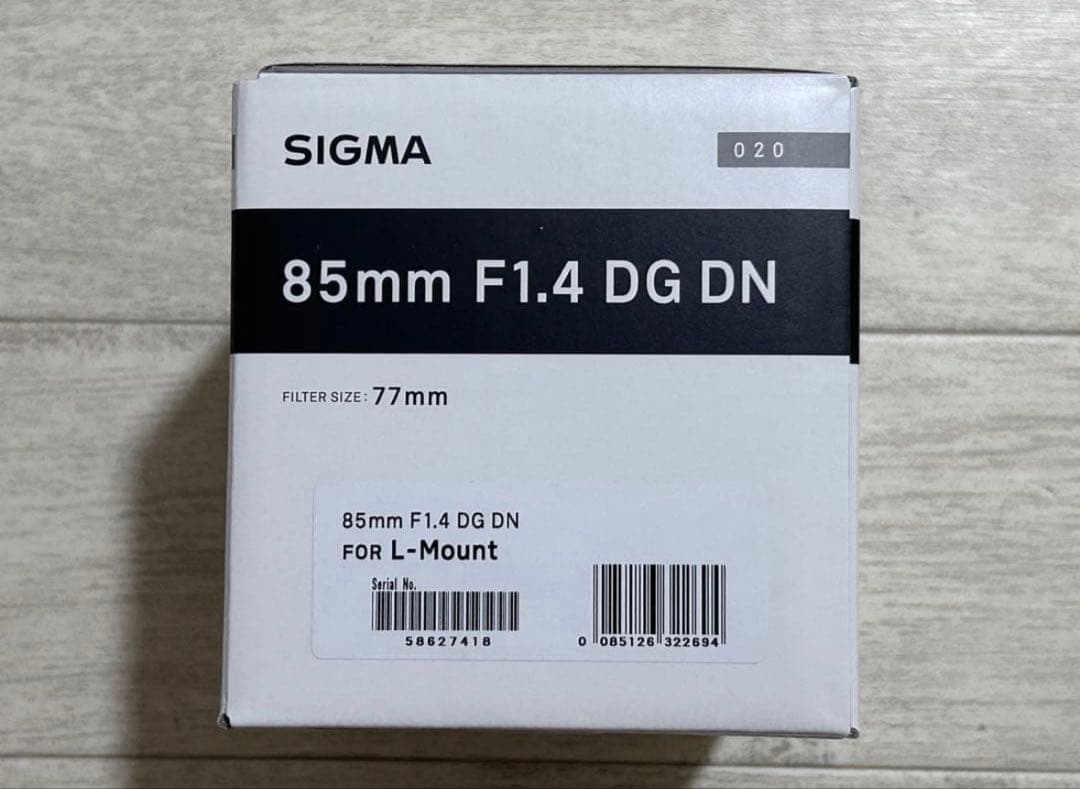 レンズ(単焦点) SIGMA Art 85mm F1.4 DG DN FOR L-Mount