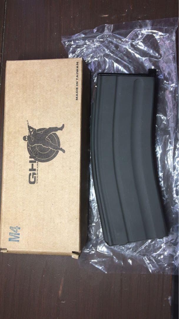 GHK M4 CO2 マガジン ブラック