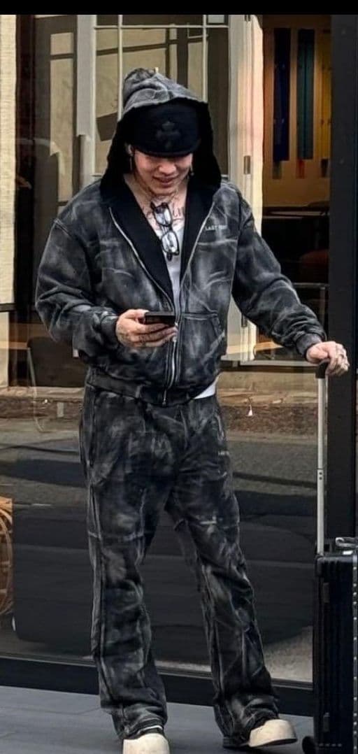 【激シブ・即売】LASTNEST　ラストネスト ウォッシュド　パーカー　グレー