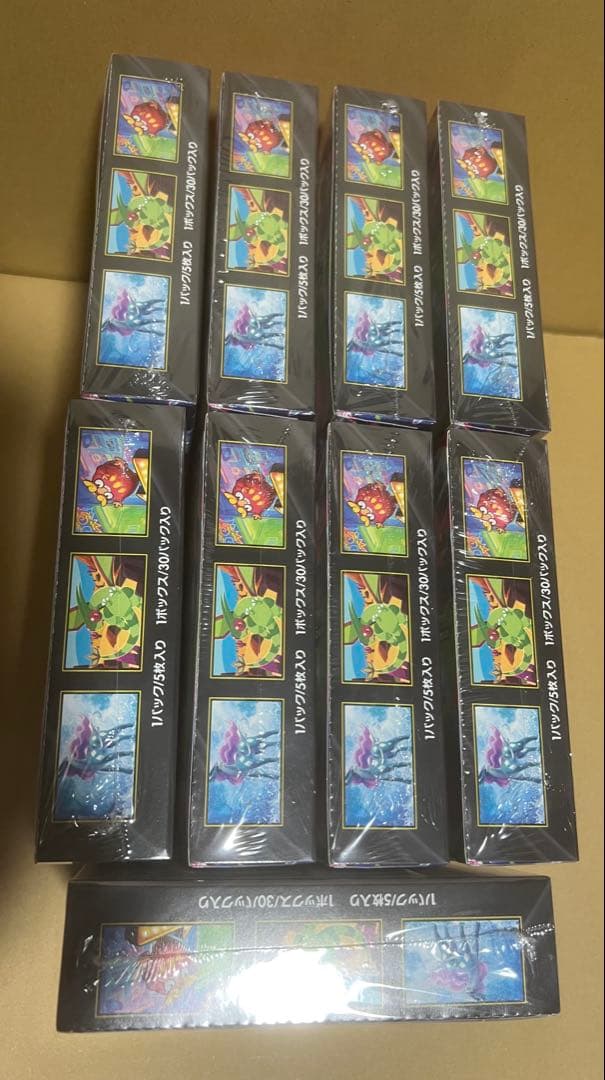 ポケモンカードゲームMEGA　インフェルノX シュリンク付き　9BOX