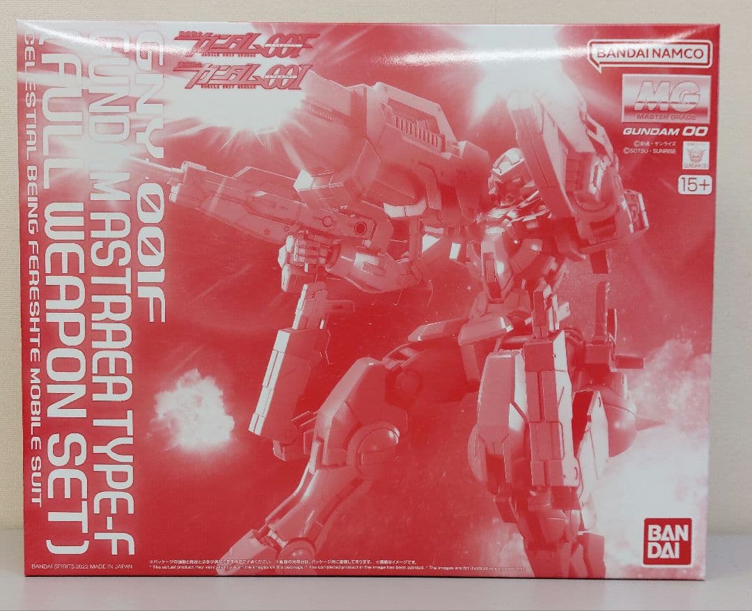 新品　ＭＧ 1/100 ガンダムアストレア TYPE-F（フルウェポンセット）