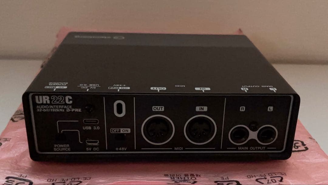 Steinberg UR22C オーディオインターフェース USB3.0