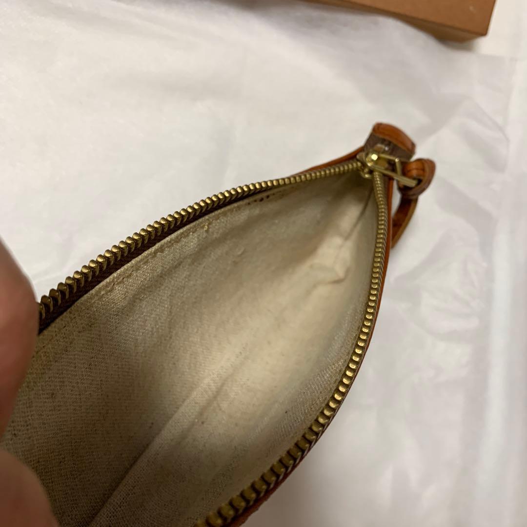 SLoW レザー 筆箱 ブラウン 箱付き