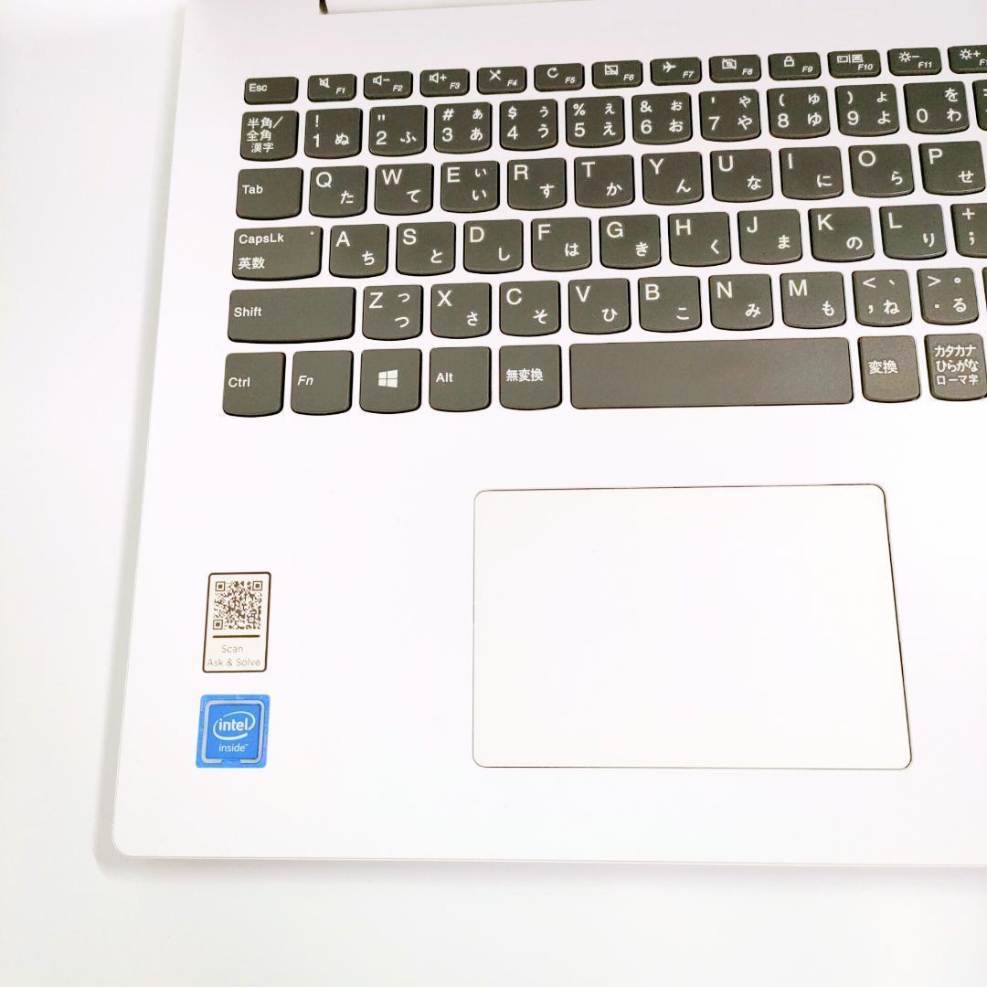 SSD1TB✨️第8世代/Windows11/カメラ付き白ノートパソコン/初心者