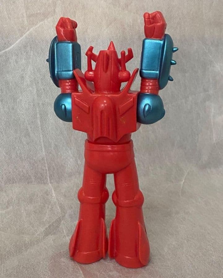 在庫最後 ‎ブルマアク　メカンダーロボ　　レトロ　レアビ ンテージ 17cm