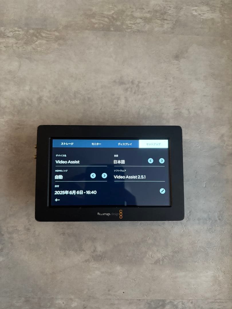 た*お様 【動作品】Blackmagic Video Assist 5 3G お