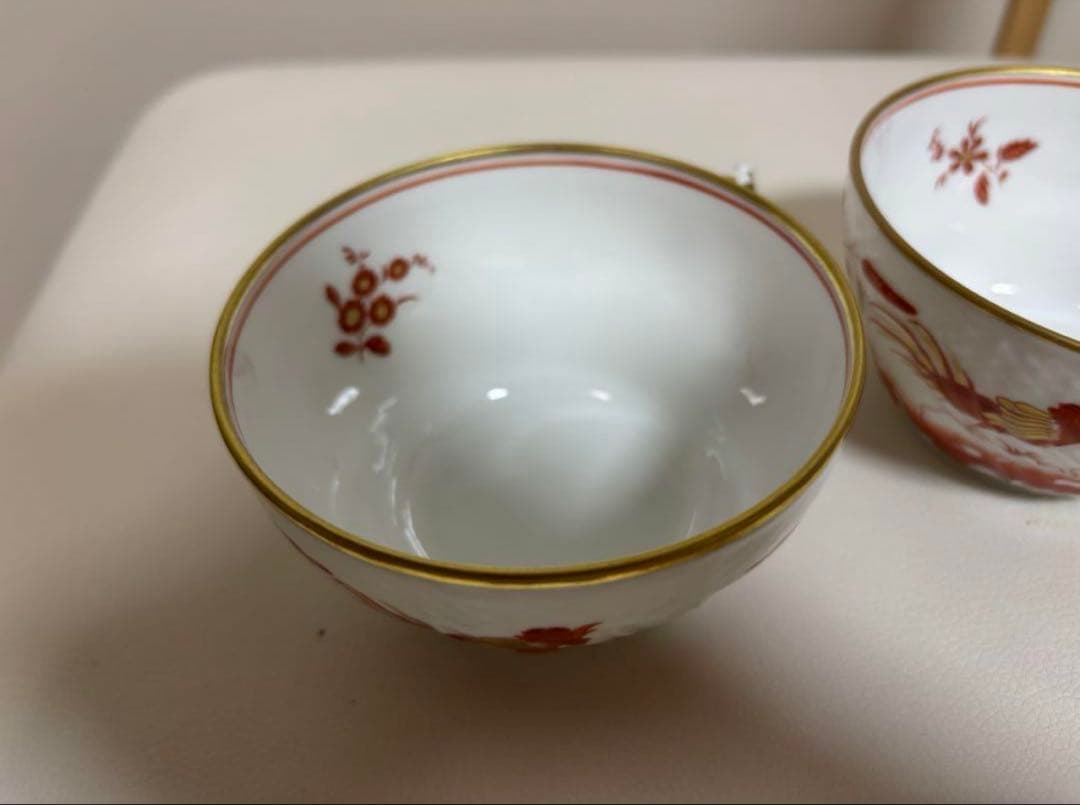 未使用近極美品　リチャードジノリ レット コック カップ&ソーサー✨イタリア1客