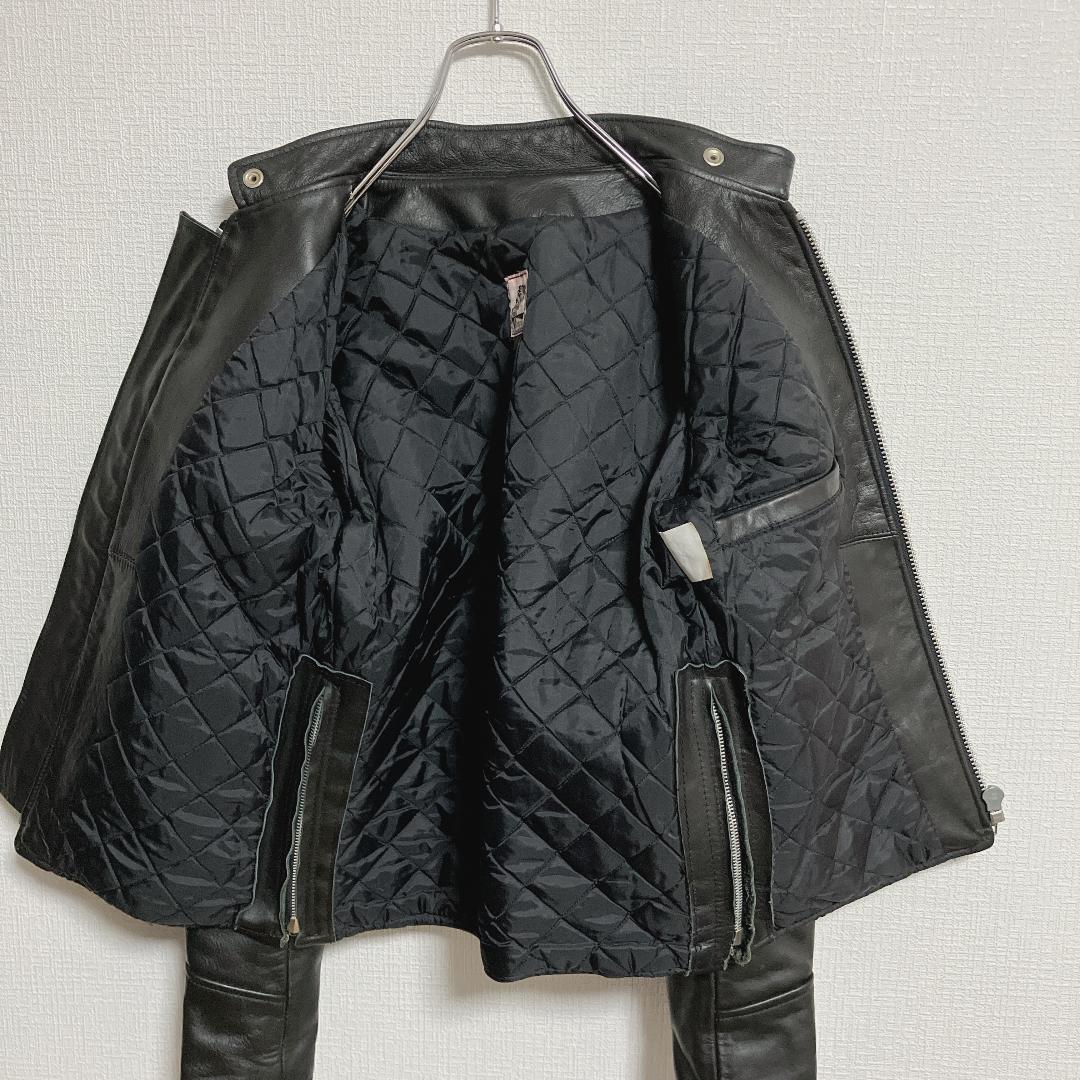 Reminiscence本革レザーライダースジャケット36シングルレミニッセンス