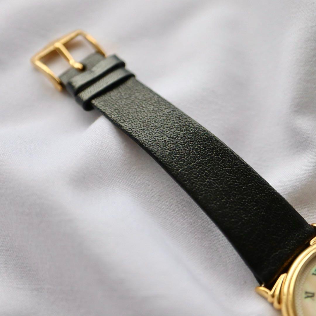 専用 CELINE スモセコ ローマン ゴールド メンズ 腕時計 1385.