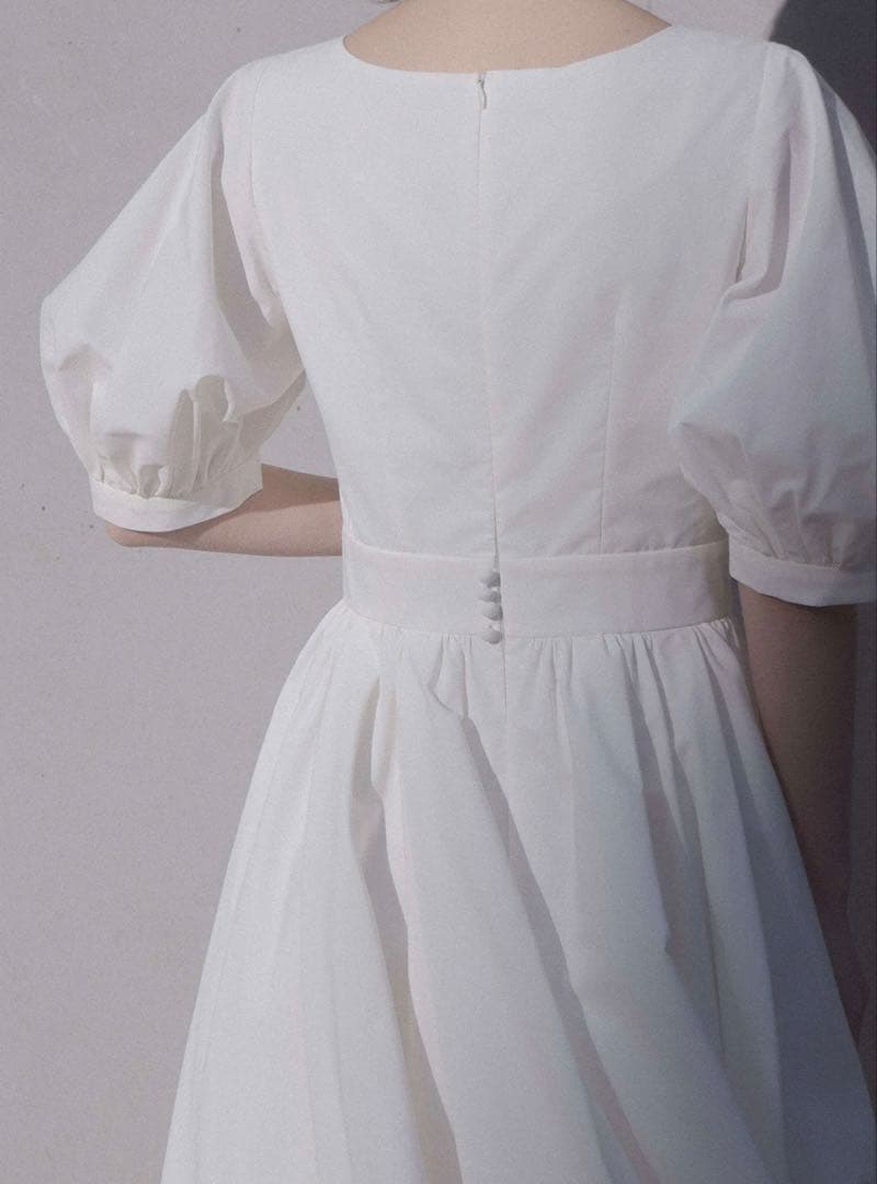 Kaene タフタカシュクールドレス ウェディングドレス　前撮り　パーティー