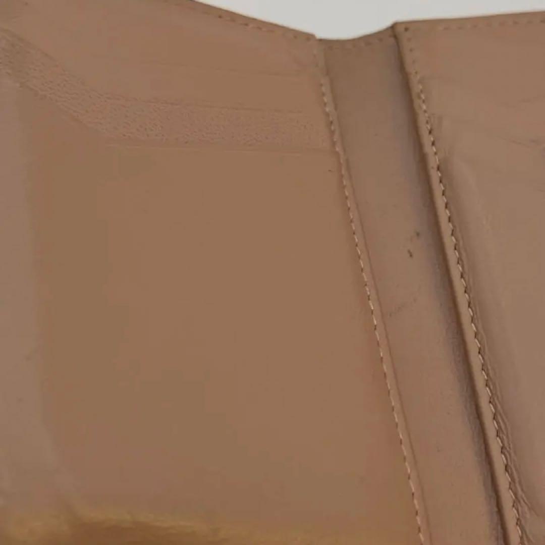 TIFFANY&Co. Tウォレット　三つ折り財布 レザー ブラック ピンク