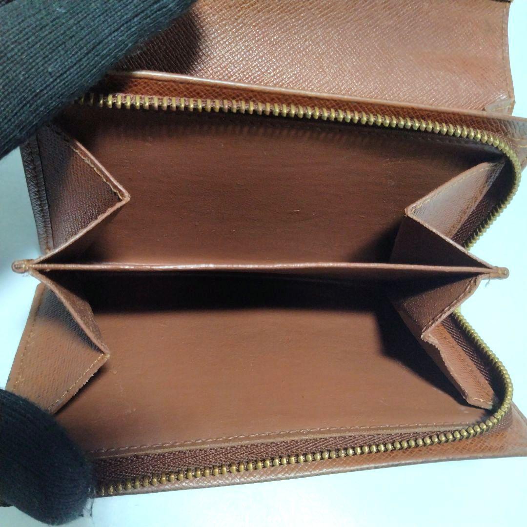 ルイヴィトン ポルトモネ ビエ トレゾール モノグラム 折り財布 PVC レザー