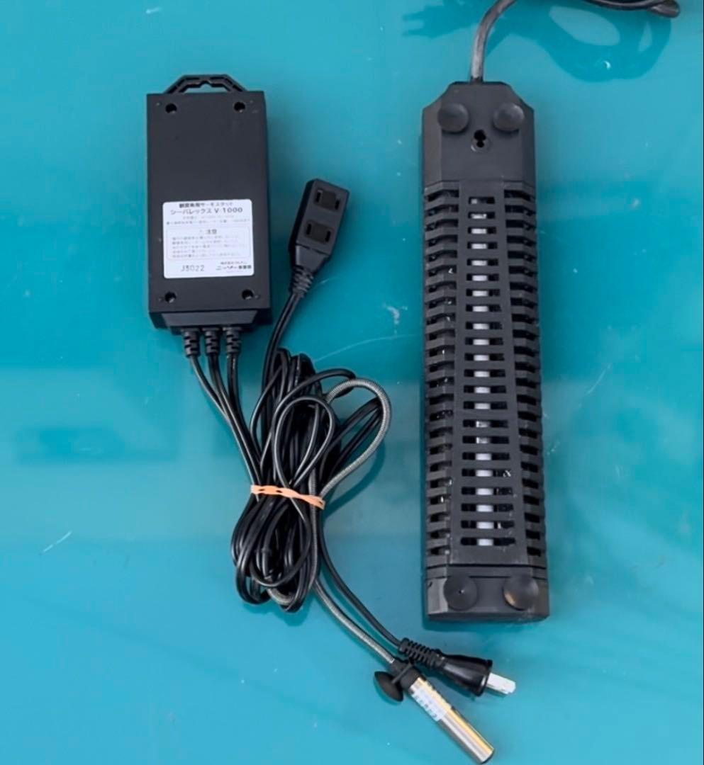 ニッソープロテクトヒーターストロングセーフ1000とシーパレックスV-1000