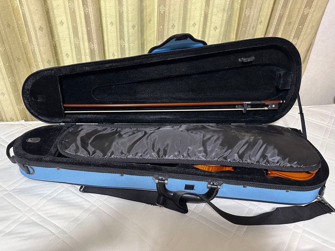 ★値下げ中★Carlo giordano VS-2 4/4 バイオリン水色ケース