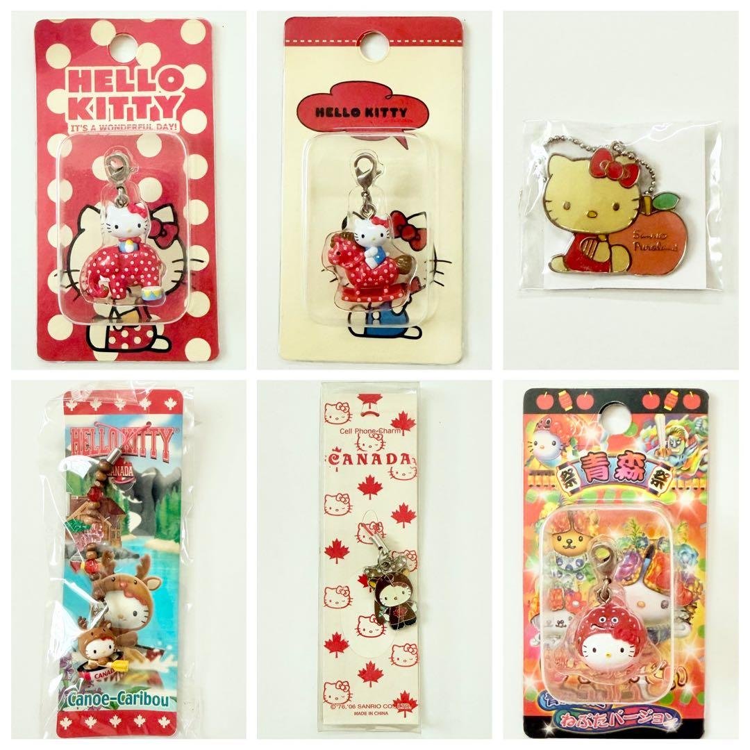ハローキティ レア　ストラップ　ファスナーマスコットなど 51点　海老名　限定