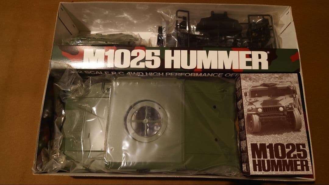 【当時モン!!】M1025 Hummer 1/12 RCカーキット