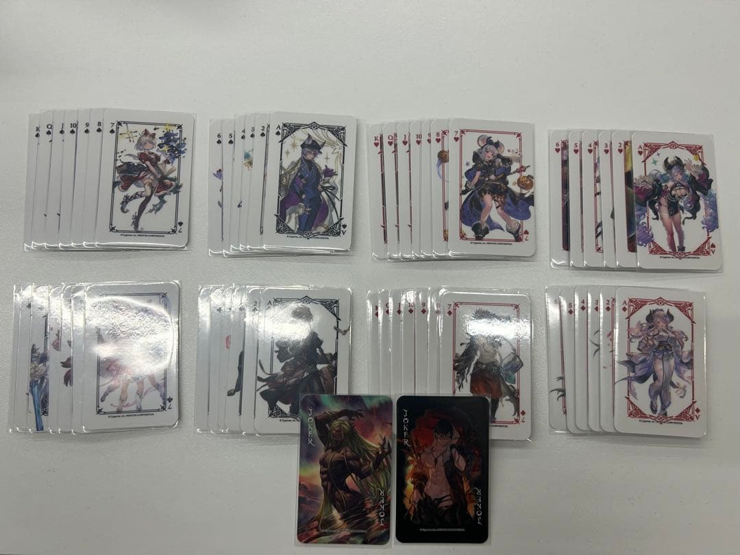 グランサイファキッチントランプ4周年　コンプセット　バラ対応可能