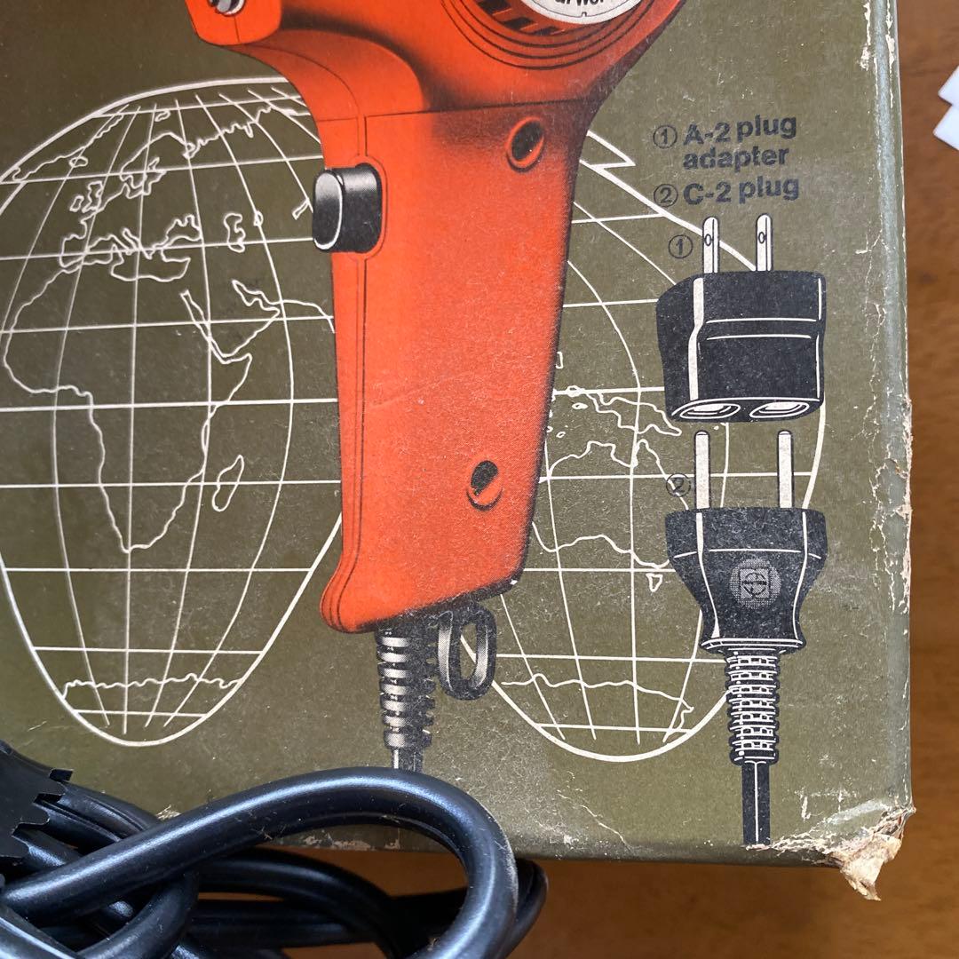 昭和レトロドライヤー National Hair Dryer 120V/240V