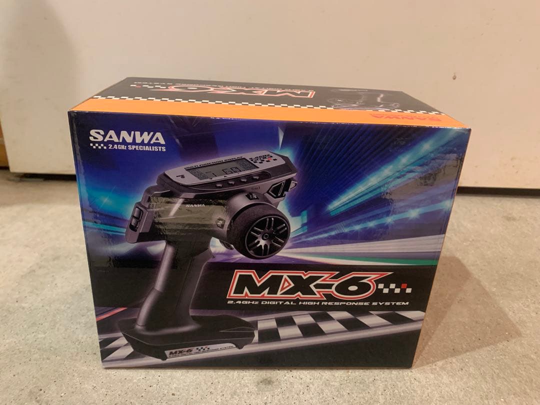 SANWA MX-6 ラジコン プロポ 送信機 RX-391 受信機