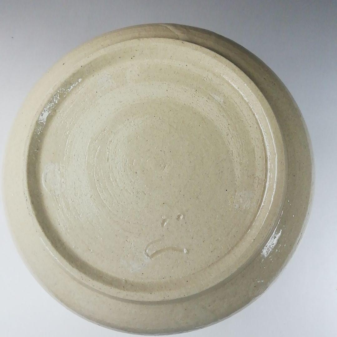 Ｔ１９２　水指　『弥七田織部』『桃山窯　林英仁』　共箱　茶道具