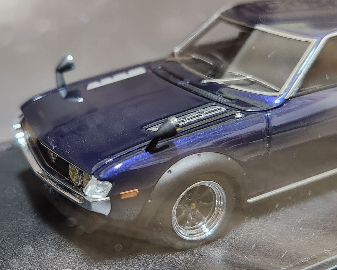 イグニッションモデル 1/43 トヨタ セリカ1600GTV TA22 パープル