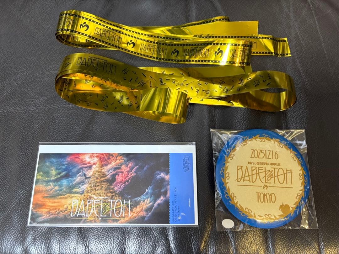 ミセス BABEL noTOH RingoJamシート特典 東京16日バベルの塔