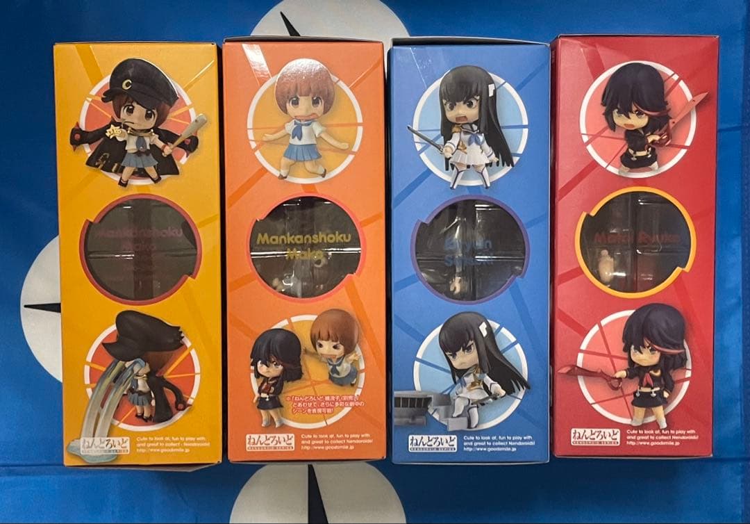 【ねんどろいど】纏流子、満艦飾マコ（2種）、鬼龍院皐月／キルラキル