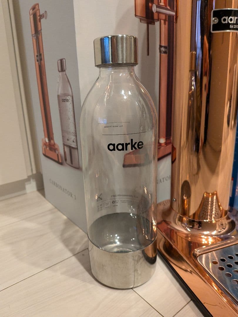 美品 aarke Carbonator 3 未使用ボトル＆ガスシリンダー付