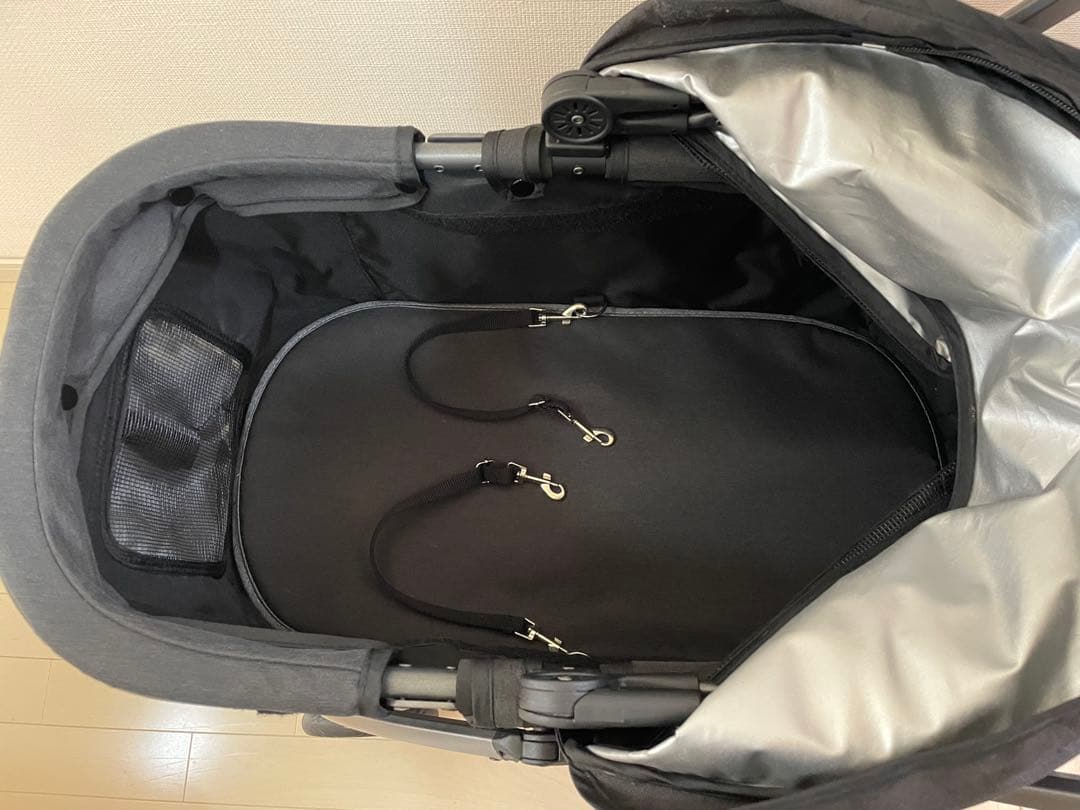 ペットパラダイス　smooca ペットバギー　ペットカート ハンドフル　極美品