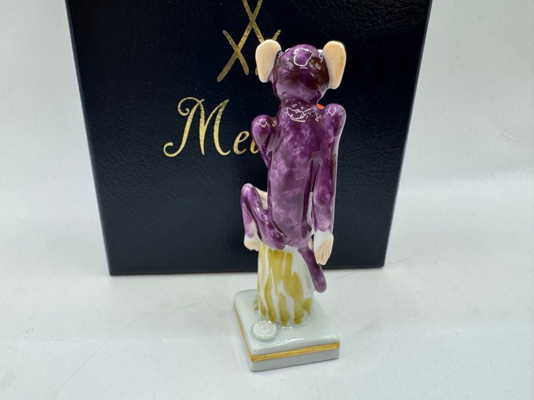 極美品 Meissen マイセン 干支シリーズ　フィギュリン 猿　サル