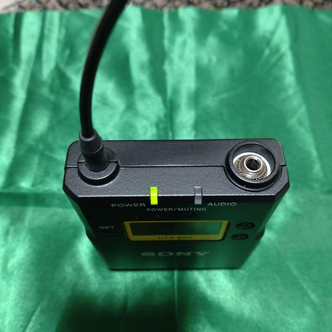 SONYソニー　ワイヤレスピンマイクUTX-B03 URX-P03 セット