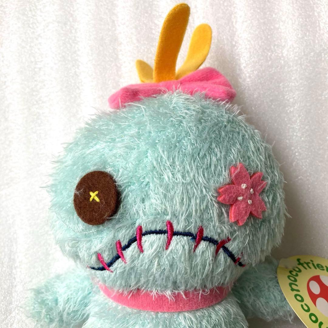 箱）のこのこふれんず 桜 スクランプ ぬいぐるみ ふわふわディズニー スティッチ