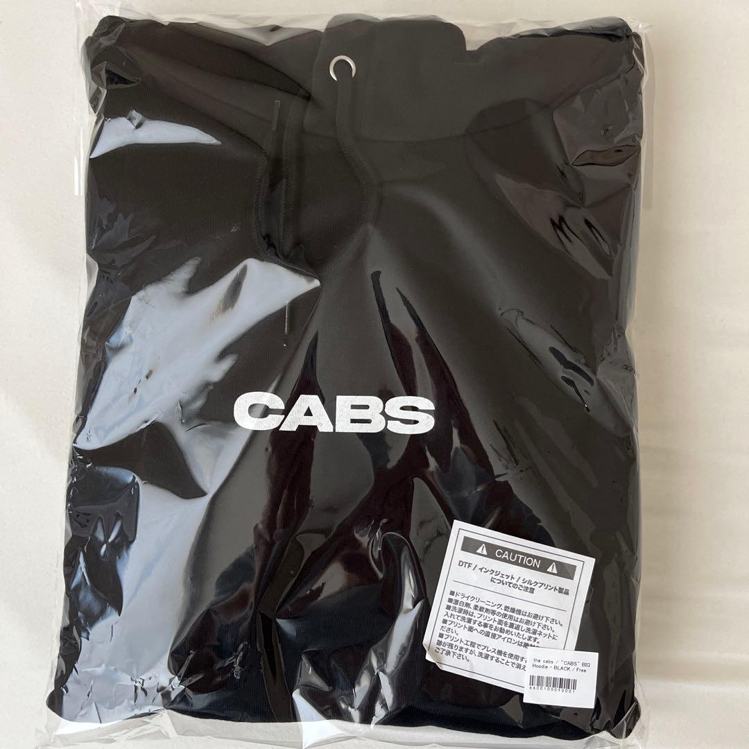 the cabs CABS BIG Hoodie パーカー　黒