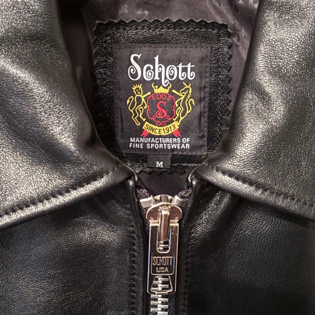Schott NEW SINGLE BREAST RIDERS ライダース