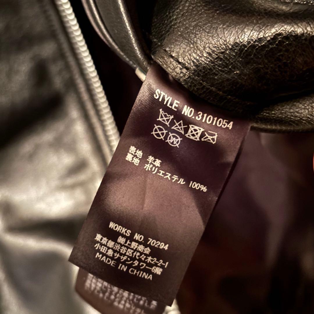 Schott NEW SINGLE BREAST RIDERS ライダース