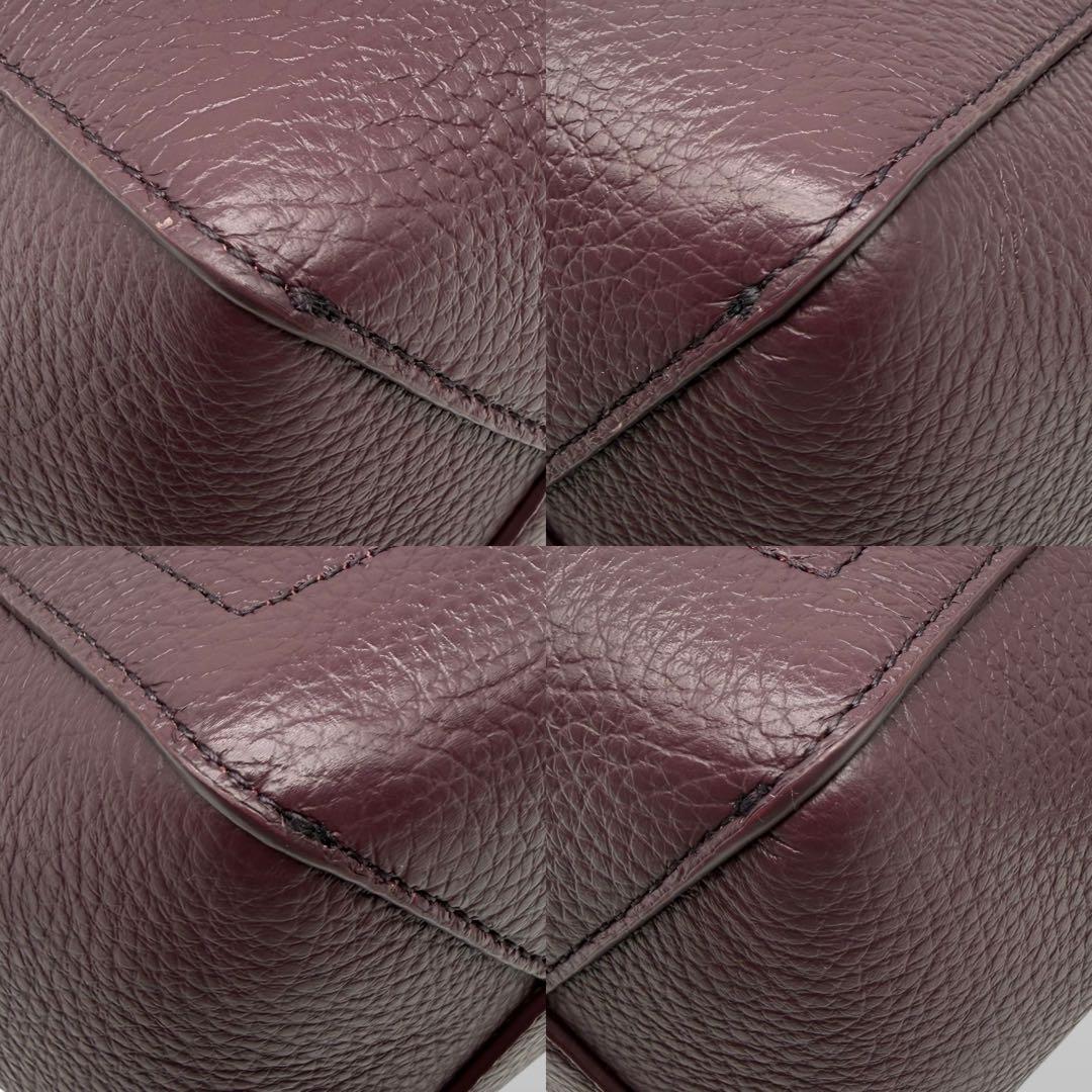 【美品】FURLA フルラ ショルダーバッグ 2way ミニ クロスボディ 紫