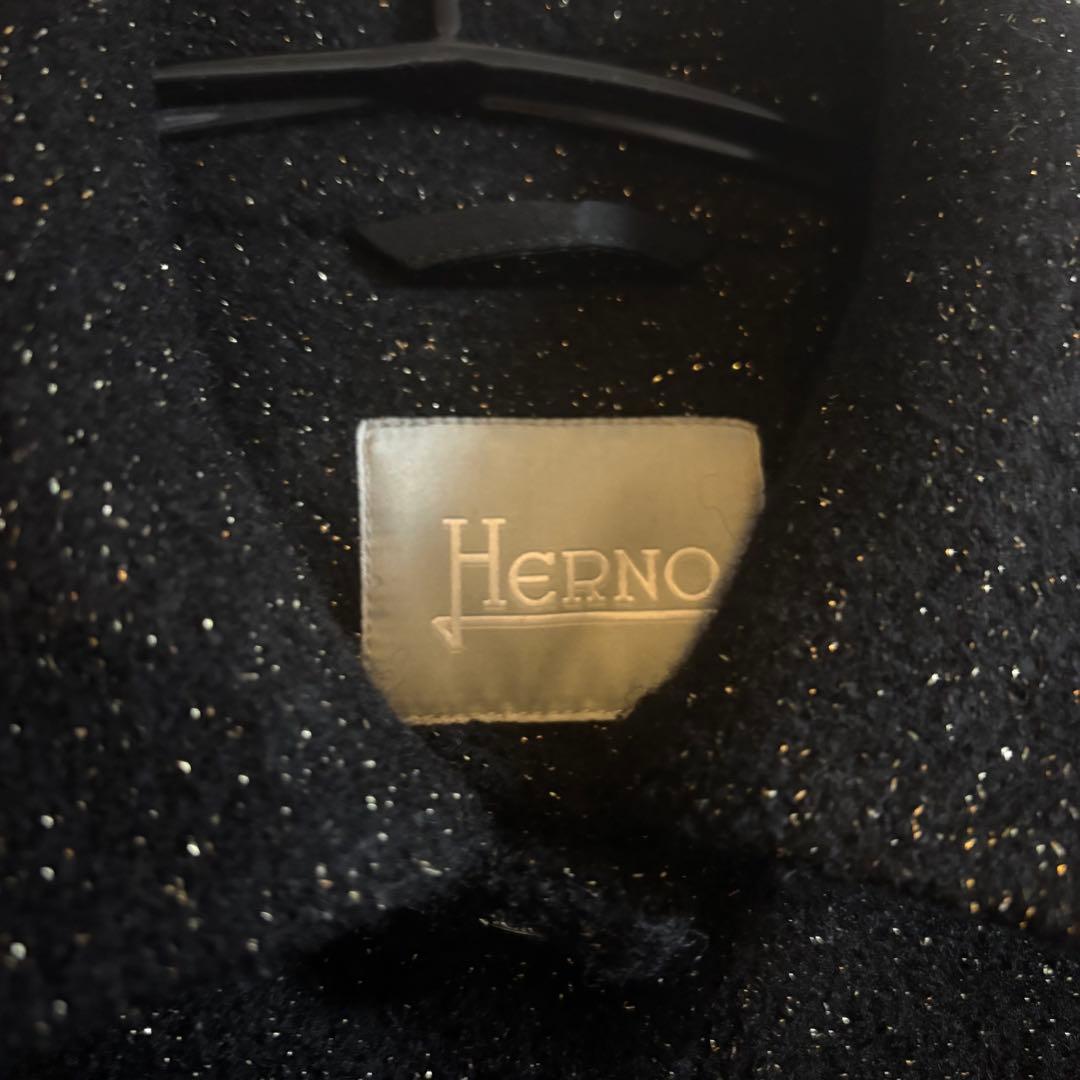 HERNO kids ウールコート 2024年購入 サイズ8 メタリックヤーン