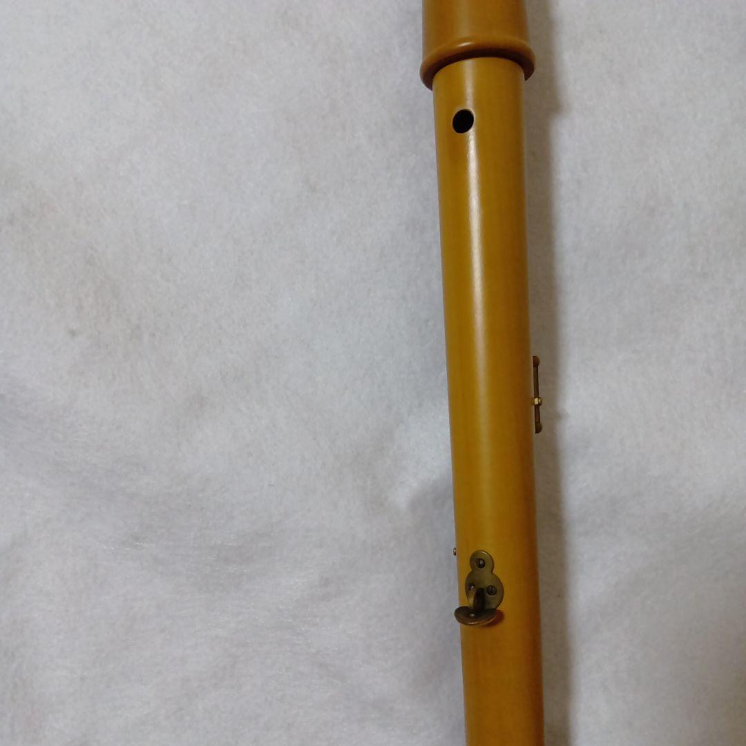 木製テナーリコーダー ケース付き