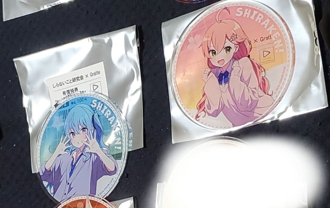 しらないこと研究会アニメイトカフェ グラッテ　アクリルコースター