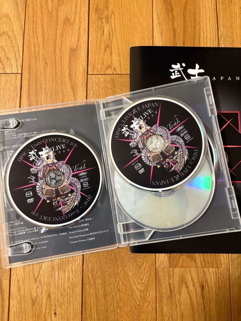 Toshl 武士JAPAN LIVE DVD BOX