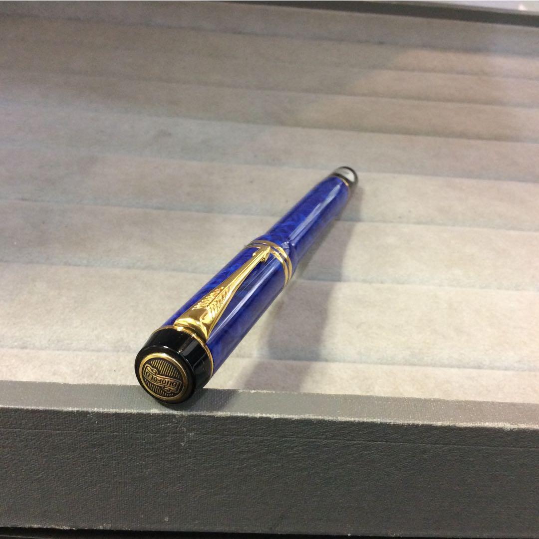 パーカー万年筆デュオフォールド ラピスブルー