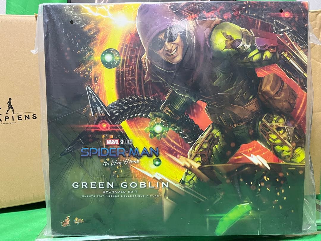 【新品未開封】ホットトイズ　グリーンゴブリン　アップグレードスーツ