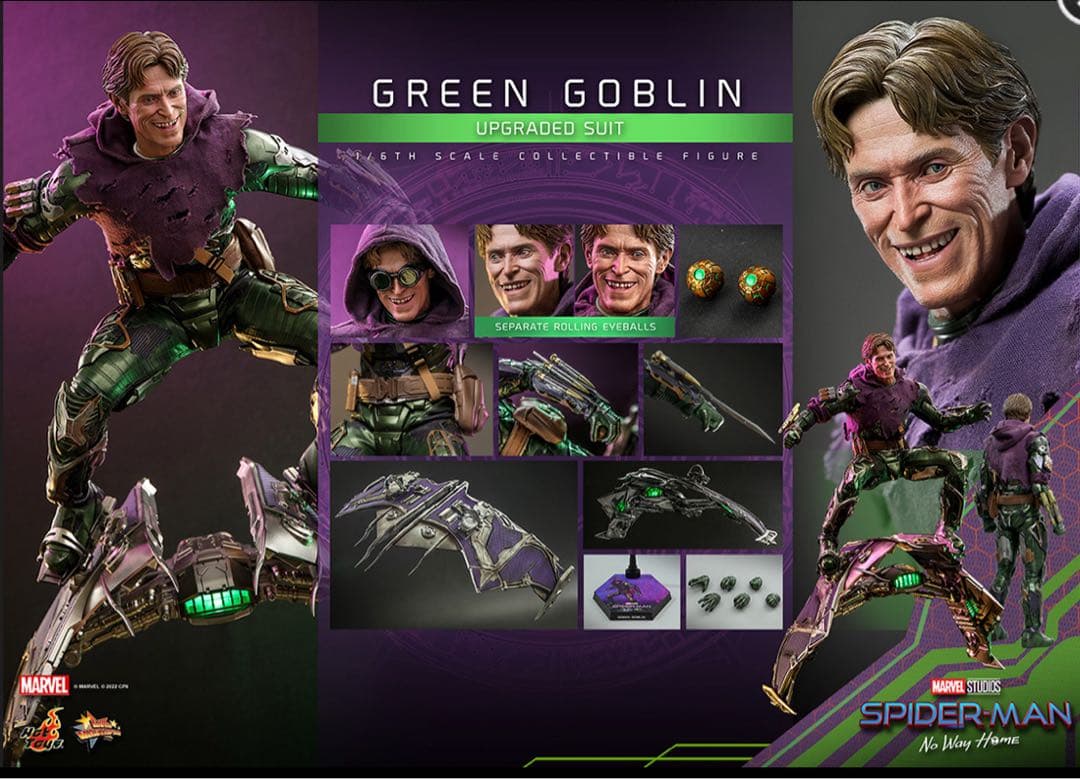【新品未開封】ホットトイズ　グリーンゴブリン　アップグレードスーツ
